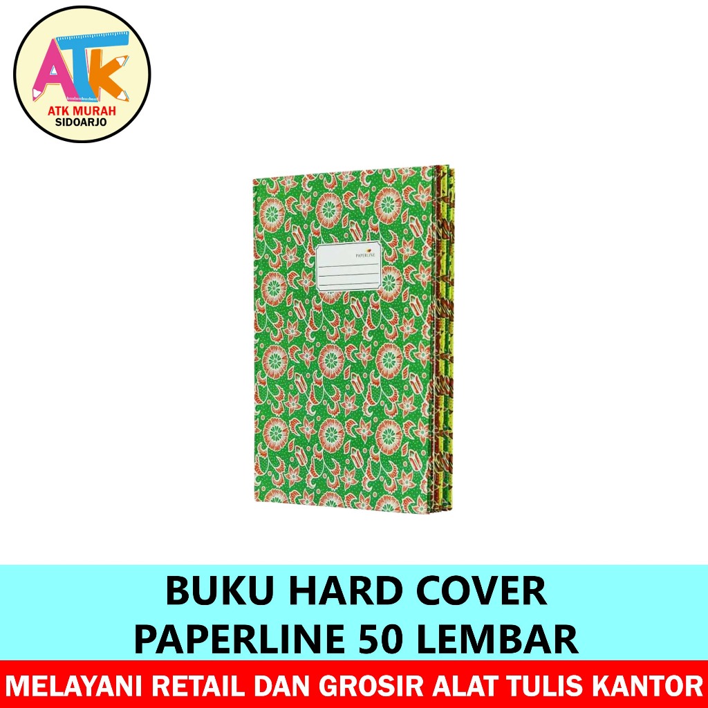 

BUKU HARD COVER FOLIO ISI 50 - PAPERLINE