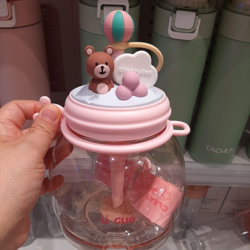 botol minum anak sippy cup disney botol minum anak disneyland botol minum sedotan bayi disneyland wo