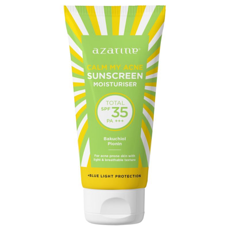 Sunscreen azarine calm my acne