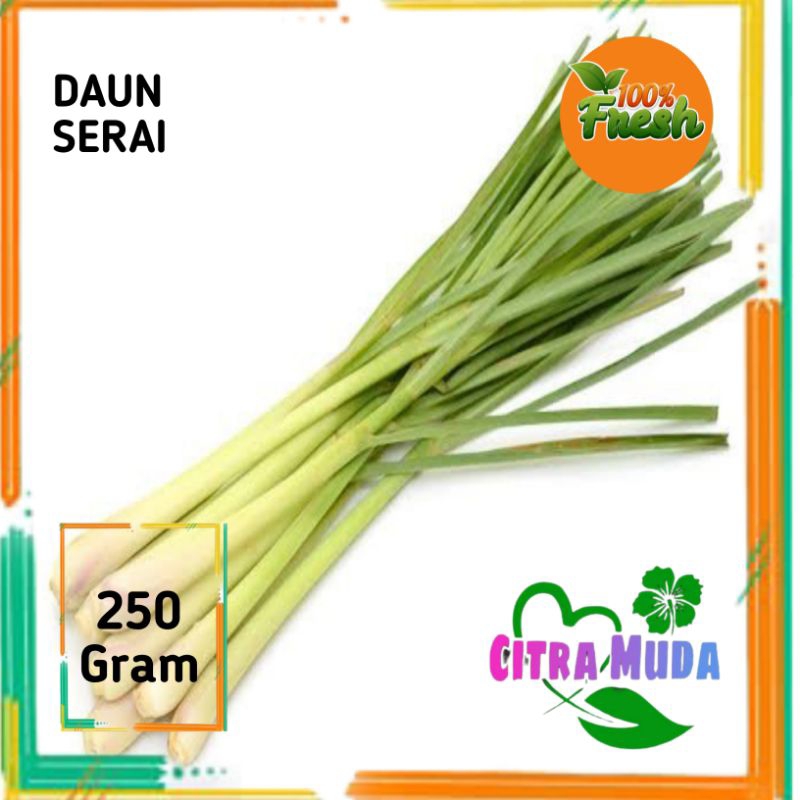 

Serai segar 250 gramorganik
