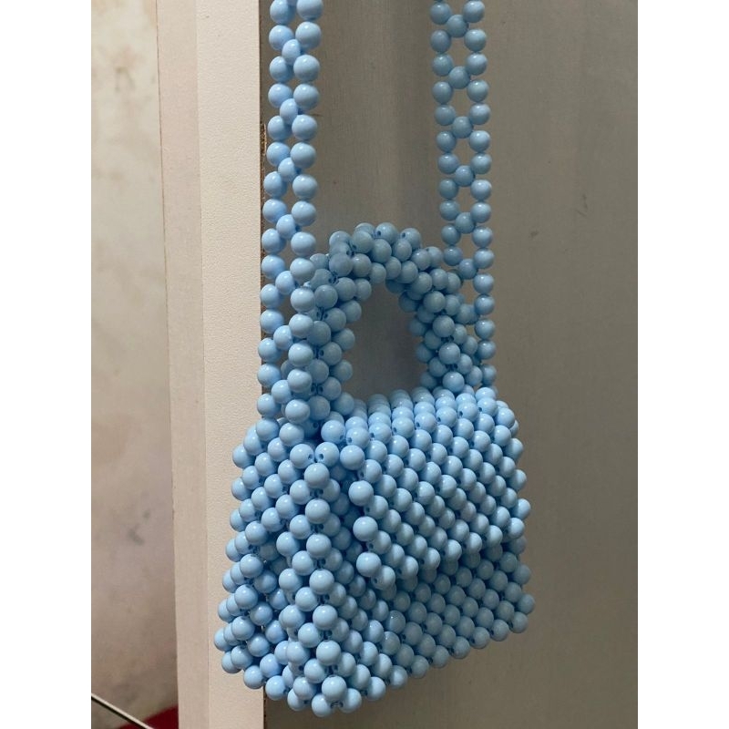 READY STOK BEADSIFIA Beads Bag PASTEL Series / Tas Mutiara / Tas manik-manik