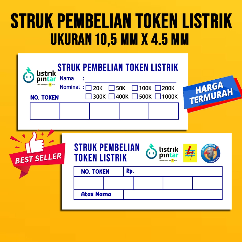 

Buku Nota Penjualan Token Listrik / NOTA CUSTOM NAMA TOKO