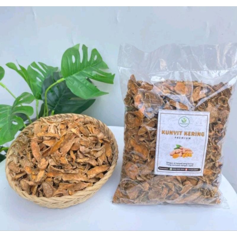 

kunyit kering irir 500g super premium kunir kuning bestseller