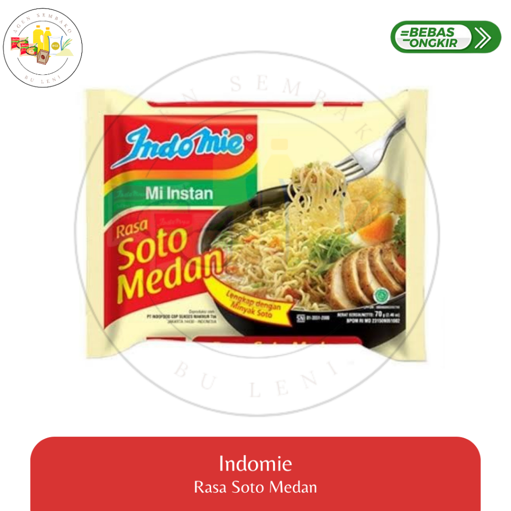 

Indomie Soto Medan Khas Sumatera Utara