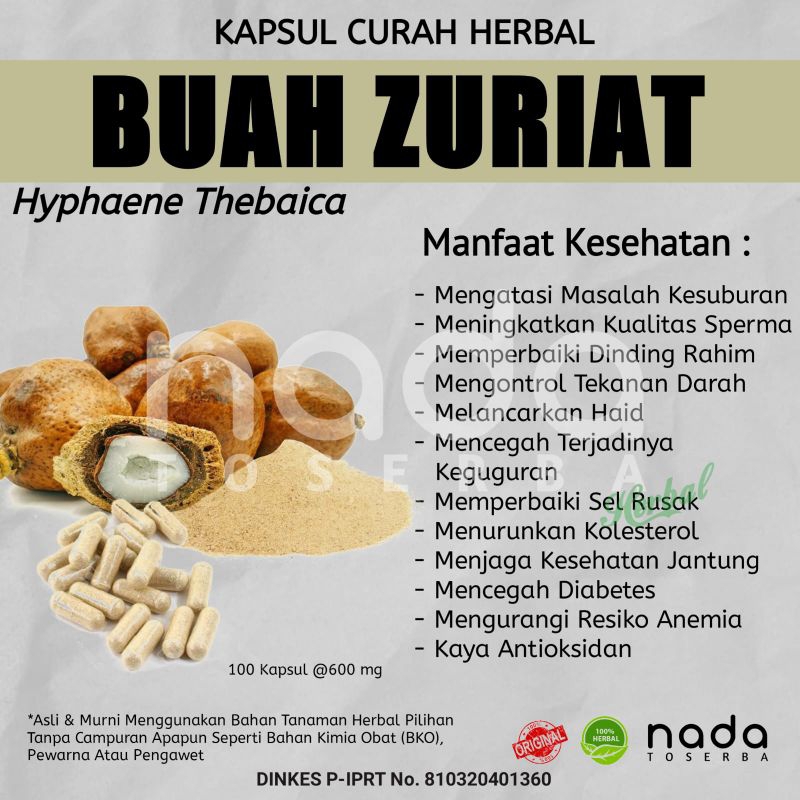 

Kapsul BUAH ZURIAT || masalah kesuburan || kualitas sperma || dinding rahim || tekanan darah || haid || kolestrol || diabetes || antioksida || anemia