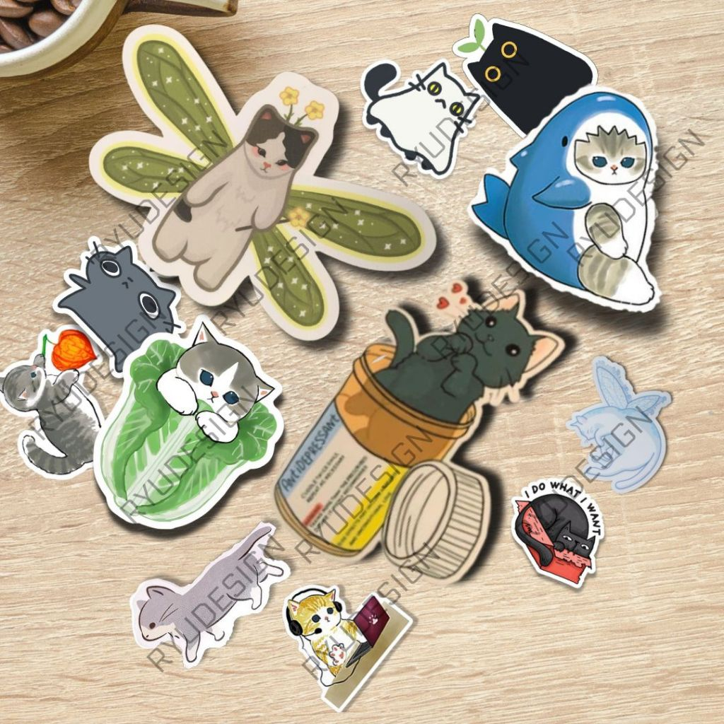 

Stiker Cat Kucing Meme Aesthetic Lucu Besar Anti Air Berkualitas