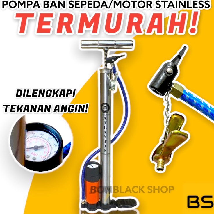 Top Seller Pompa Ban Motor Pompa Sepeda Motor Kompa Angin Ban Motor Pompa Sepeda Dan Motor Pompa Ang