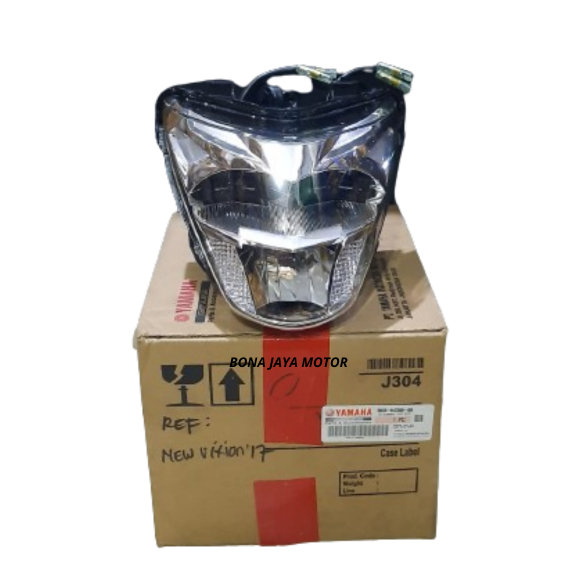 REFLEKTOR/LAMPU DEPAN YAMAHA VIXION LED 2017-2020 KODE BK8-H4300-00