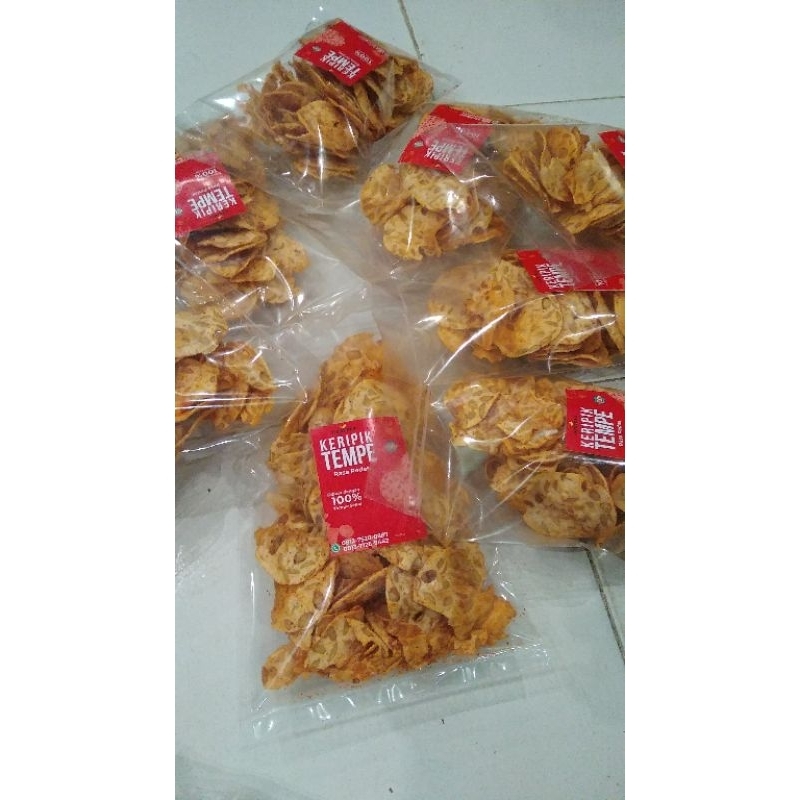 

Keripik Tempe Sagu Rasa Pedas