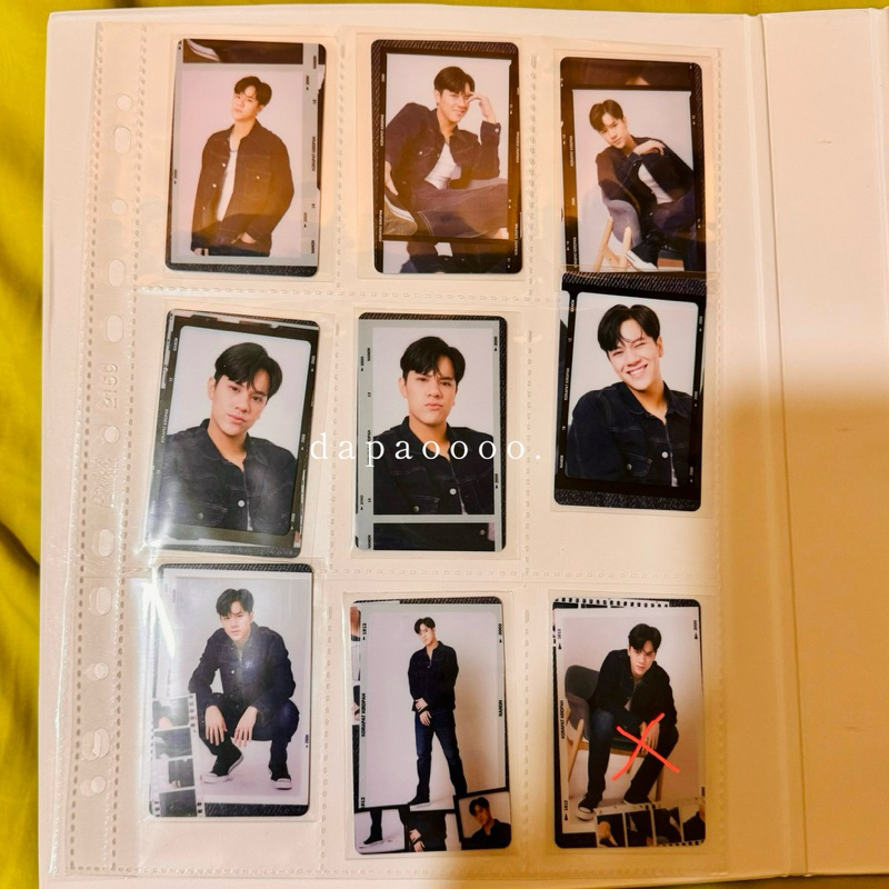 OFFICIAL GMMTV Photocard Stunning Version Nanon