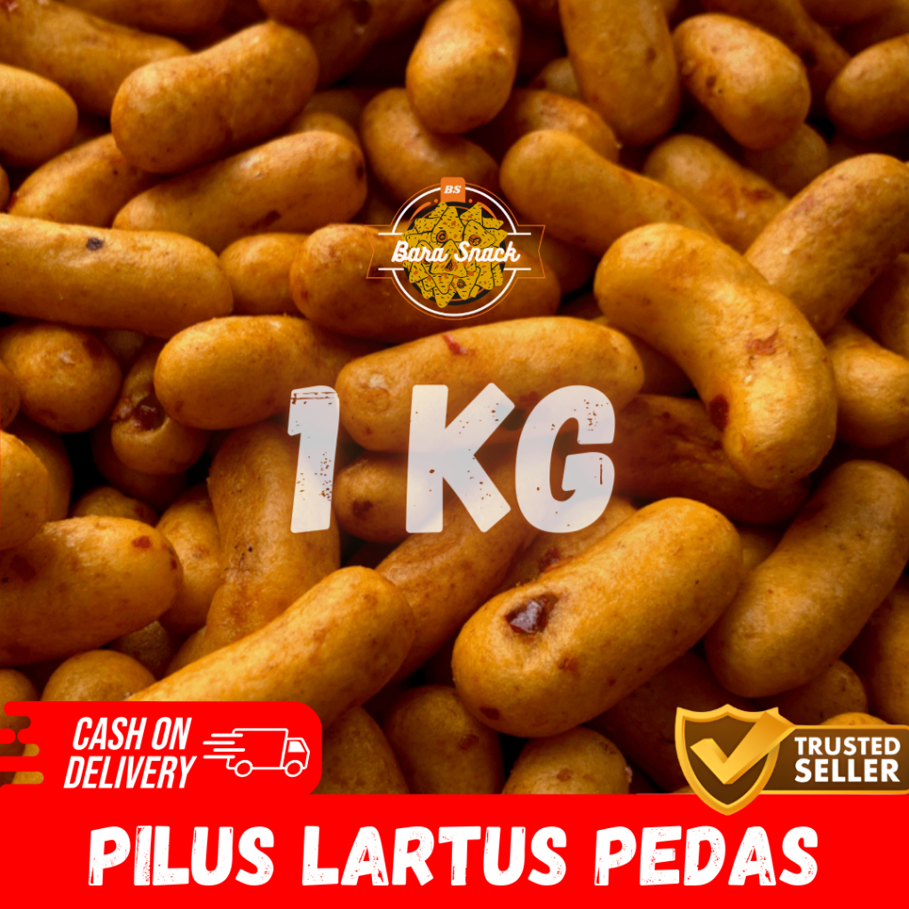 

[ 1KG ] Pilus Lartus Bangkok Pedas / Pilus Rujak Kapsul / Camilan Snack Kiloan Murah -B