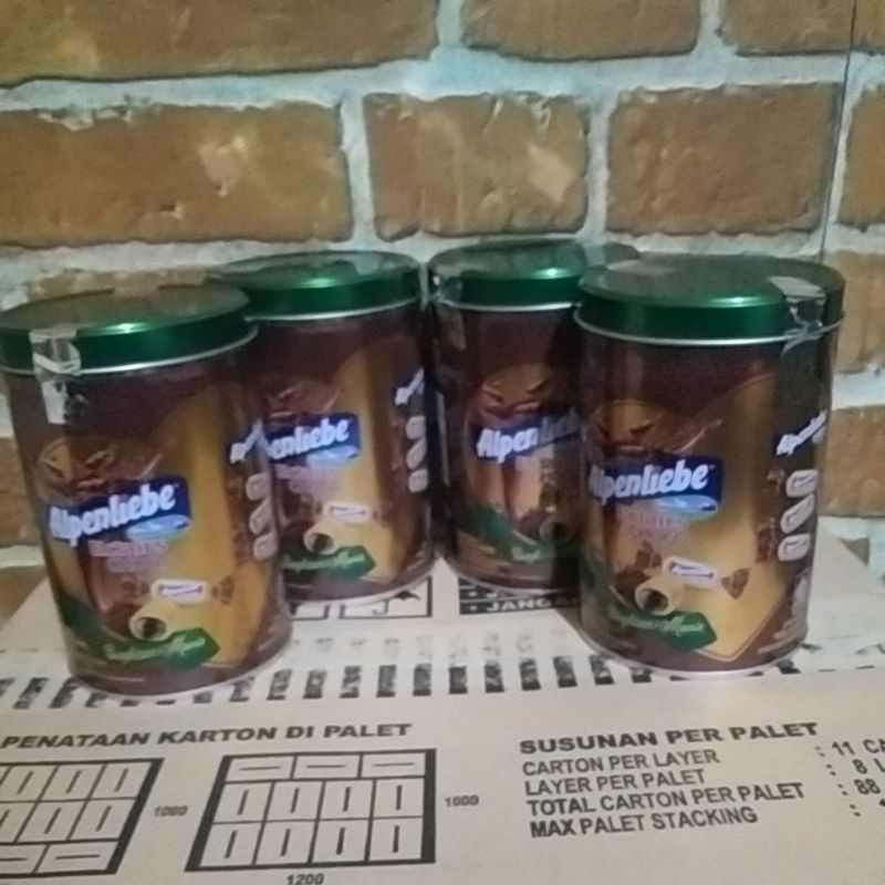 

permen alpenliebe eclaits choco kaleng 114gr
