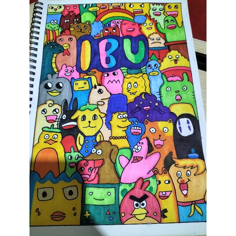 

GAMBAR DOODLE(HANDMADE)boleh request gambar