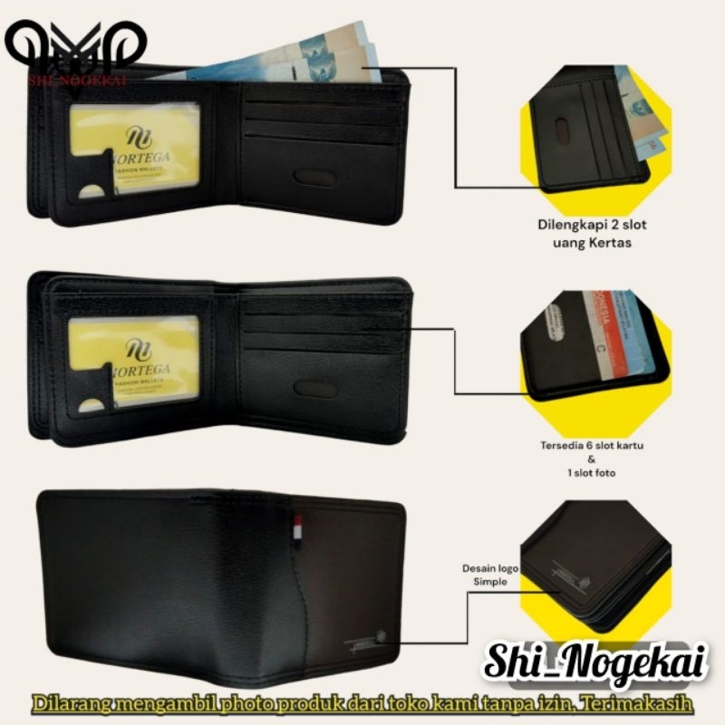 Dompet pria MURAH dompet lipat CASUAL import M-5201
