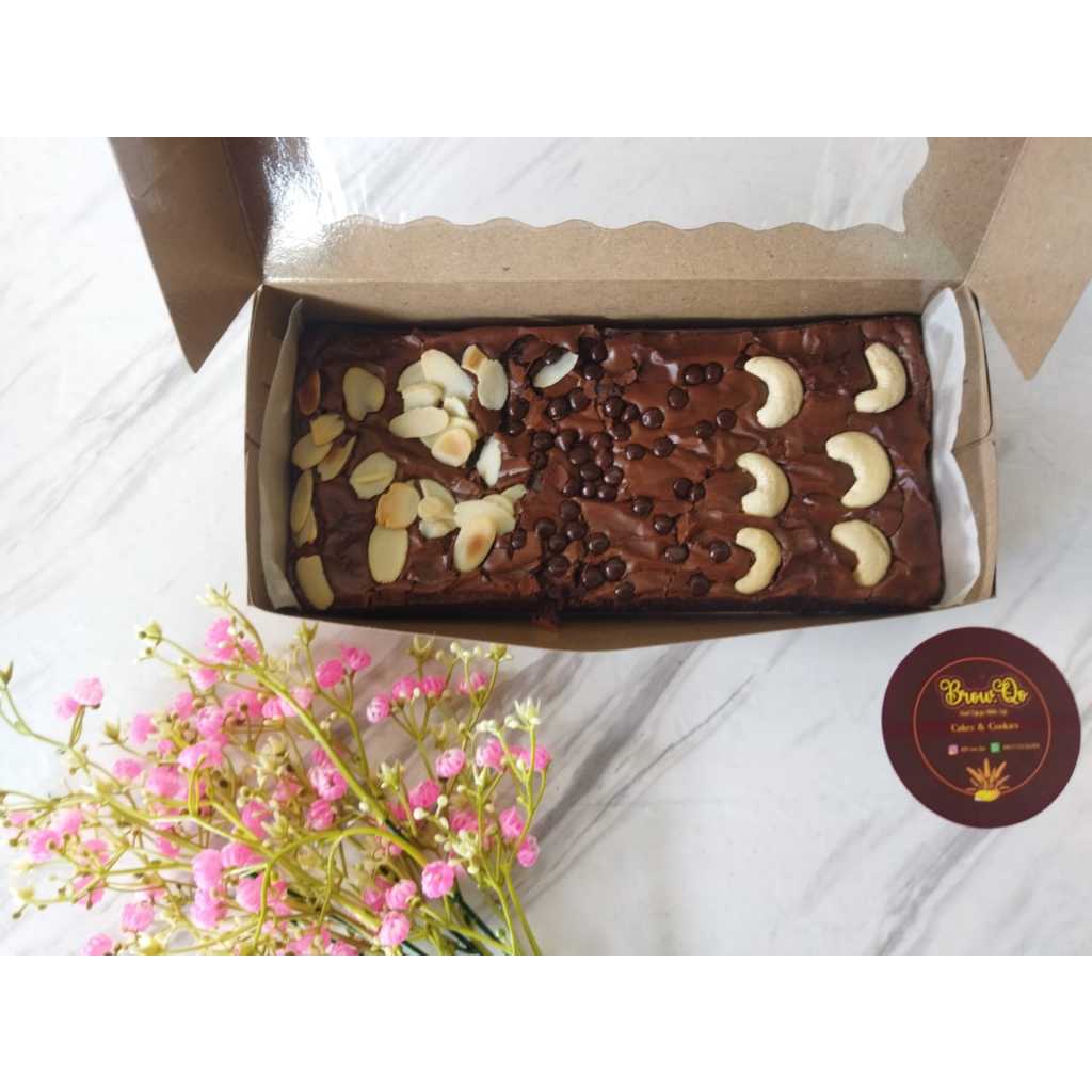 

Fudgy brownies Size 22*10