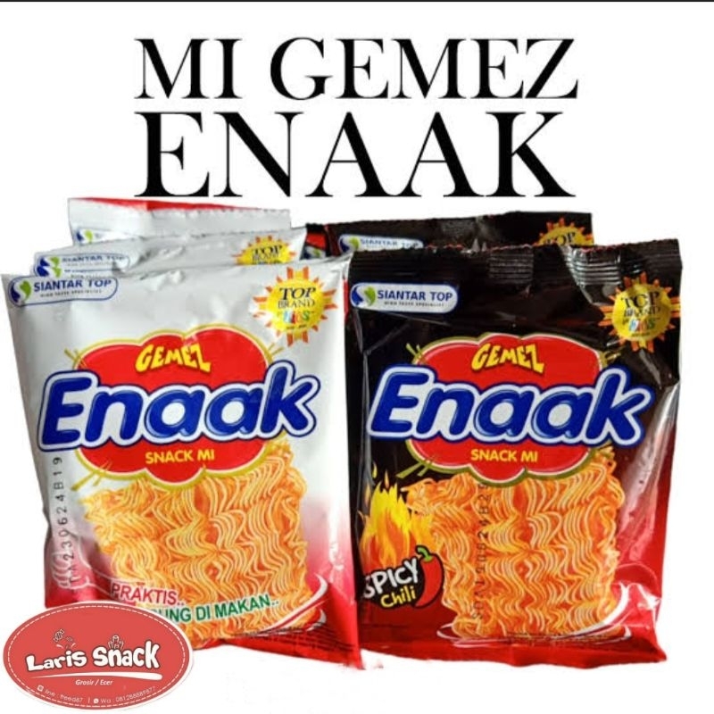 

Snack Mie Gemez Enaak (isi 20)