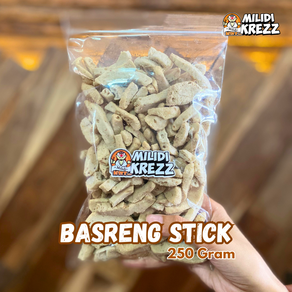 

Basreng stik kemasan 250gram enak gurih