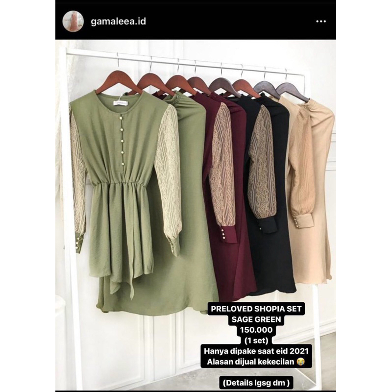 Sophia Set - Gamaleea ID x Nasari Astri
