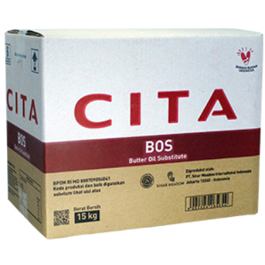 

CITA BOS | Butter Oil Substitute Pengganti Minyak Mentega | 250 gr (Repack)