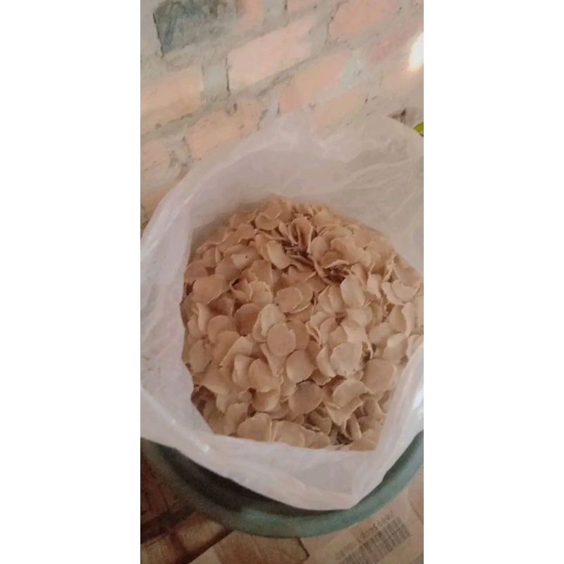 

KRUPUK RAMBAK mentah asli original buatan sendiri dijamin mantap