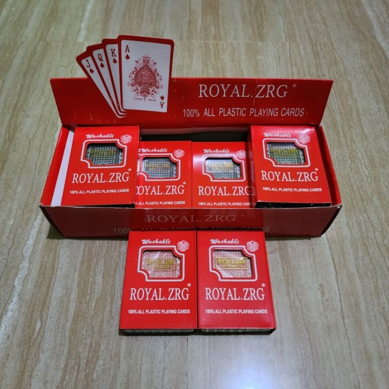Kartu Remi ROYAL Plastik / Remi Royal Full 100% Plastik Premium