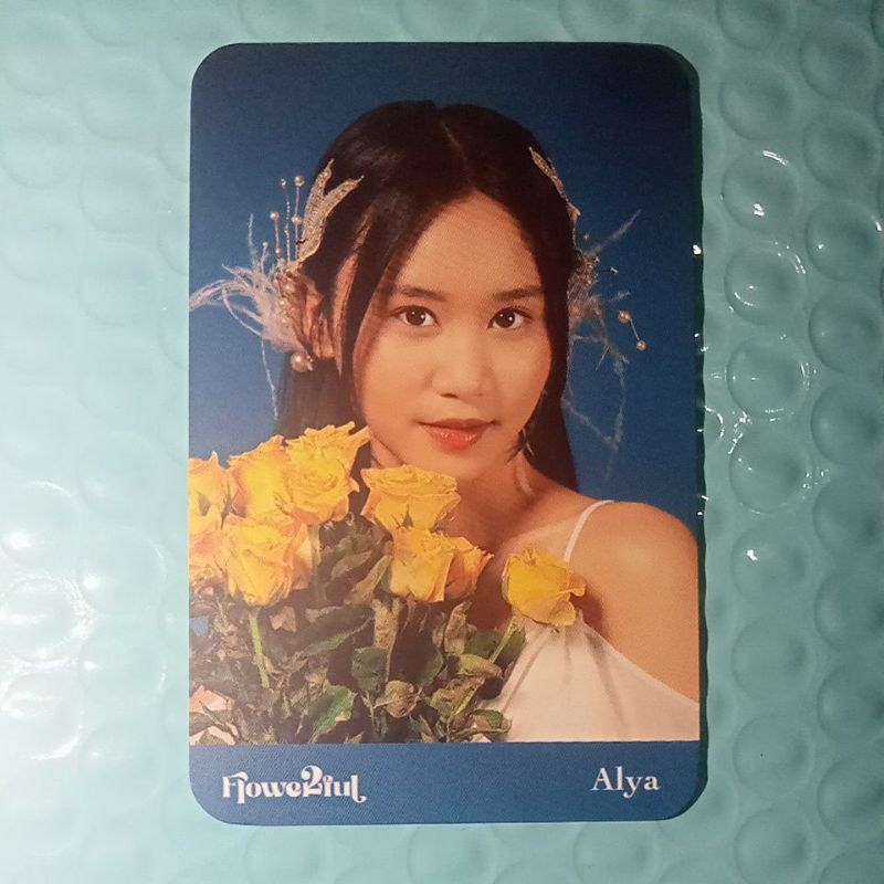 photocard jkt48 flowerful ALYA