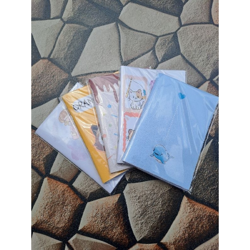 

Buku Catatan kecil size A6 60 halaman bebas pilih motif