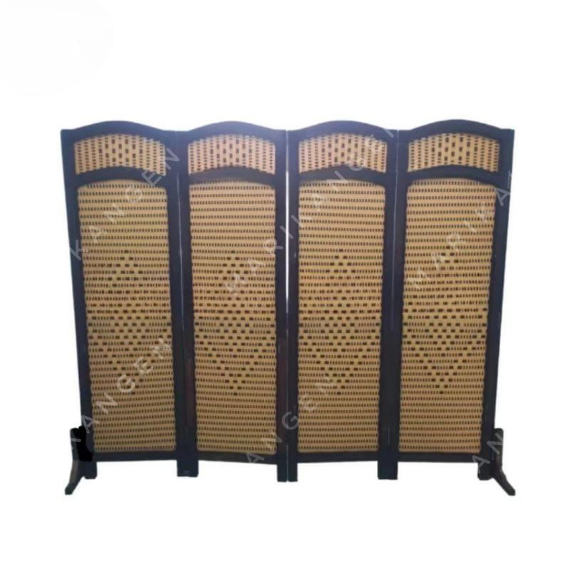 Sketsel Pembatas Ruangan Rotan Sintetis Pintu 4