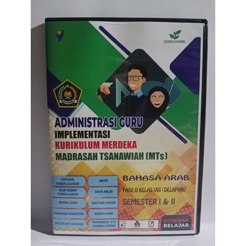 

CD ADMINISTRASI GURU IMPLEMENTASI KURIKULUM MERDEKA MATA PELAJARAN (BAHASA ARAB KLS 8) 2 SEMESTER