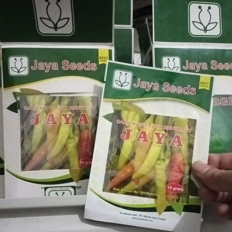 Bibit Cabai Merunduk benih cabe rawit JAYA 10gr Jaya seed / kaliber/ori 212