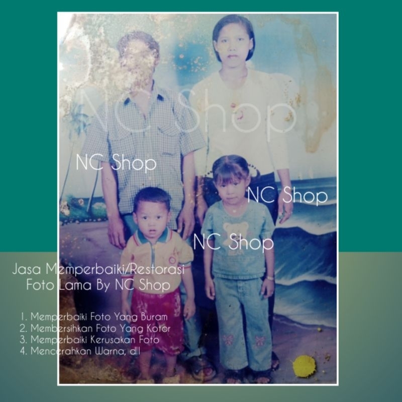 Edit Memperbaiki/Restorasi Foto Lama