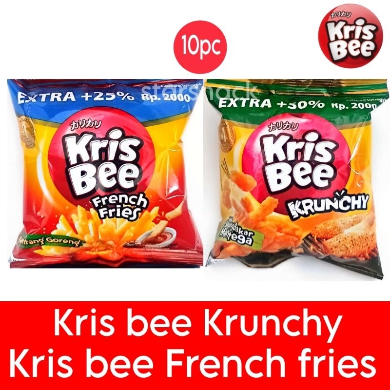 

Kris Bee French Fries/Krunchy isi 10 pc renteng