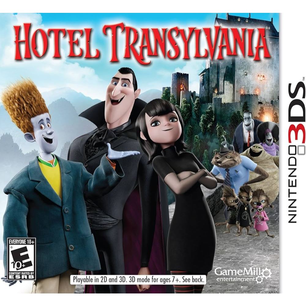 GAME NINTENDO 3DS CFW HOTEL TRANSYLVANIA