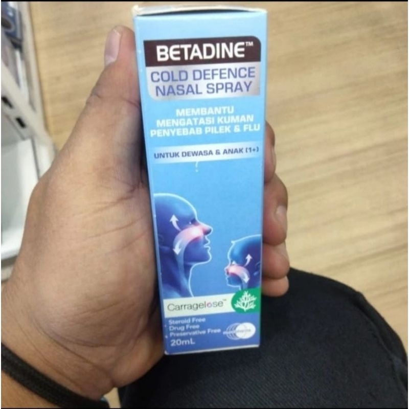 Betadine nasal spray