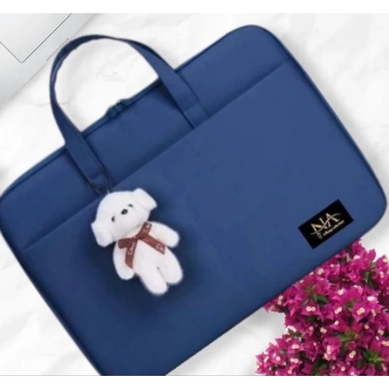 100% aman tas laptop case pelindung laptop notebook gadget tablet 14 15/16 inc waterproof tas