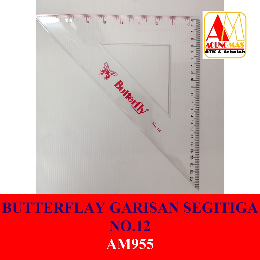 

BUTTERFLAY GARISAN SEGITIGA NO.12