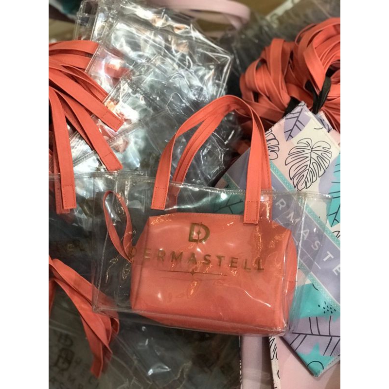 souvenir nikahan, souvenir skincare,tas skincare, tas 2in1 skincare
