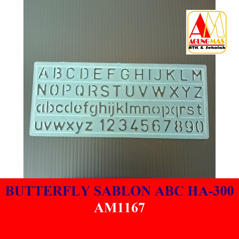 

BUTTERFLY SABLON ABC HA-300