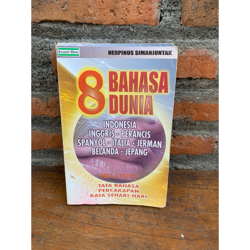 8 Bahasa Dunia•Buku Bekas•Novel Bekas