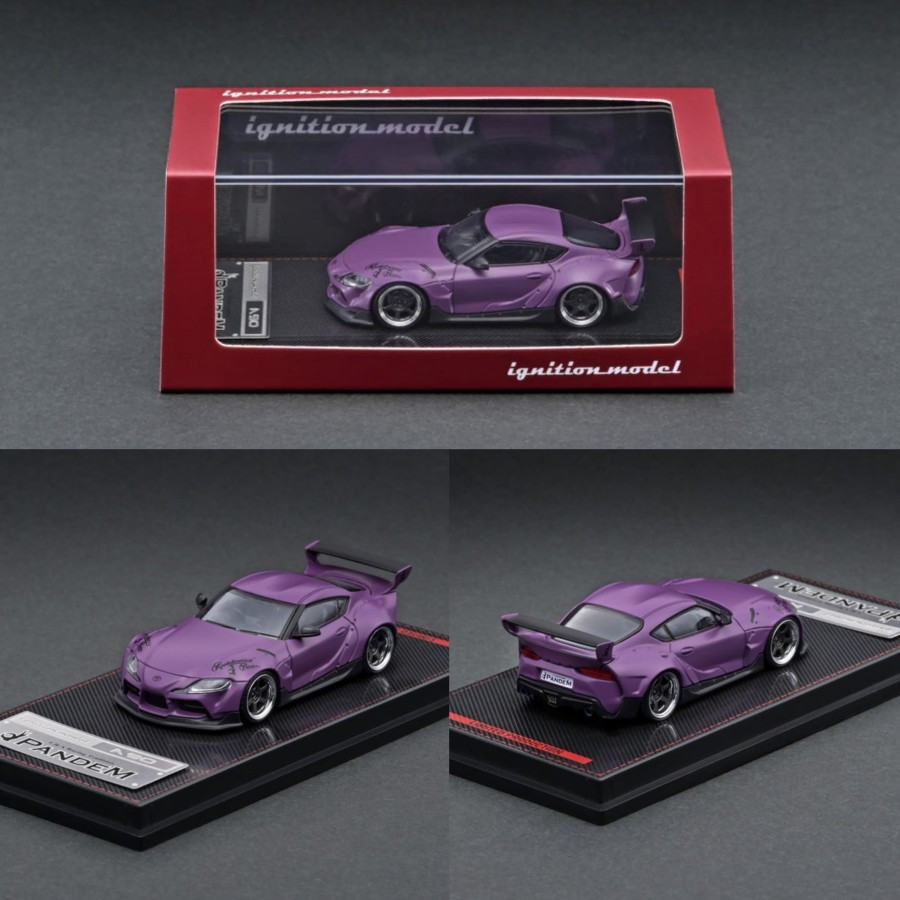 IGNITION MODEL PANDEM SUPRA (A90) MATTE PURPLE - IG-2335