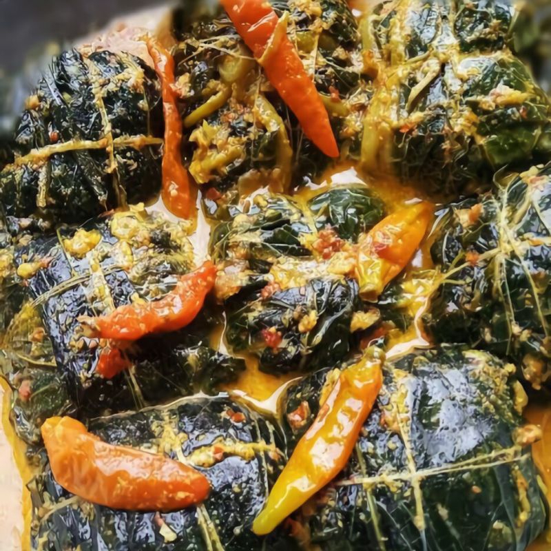 

Buntil Isi kelapa Teri