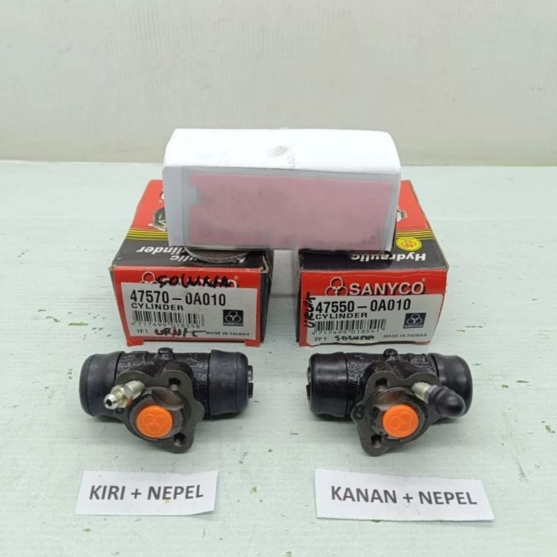 Blok Cylinder Rem Belakang Soluna Merk Sanyco (Harga Per 1Pcs)