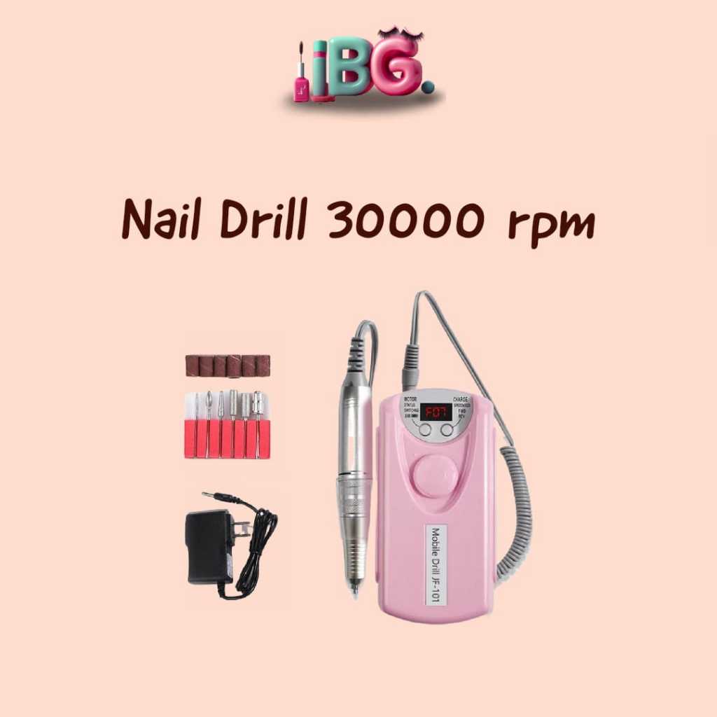 Nail Drill 30000 RPM / Nail Drill / Nail Drill Machine / Nail Drill Portable / Nail Drill Salon