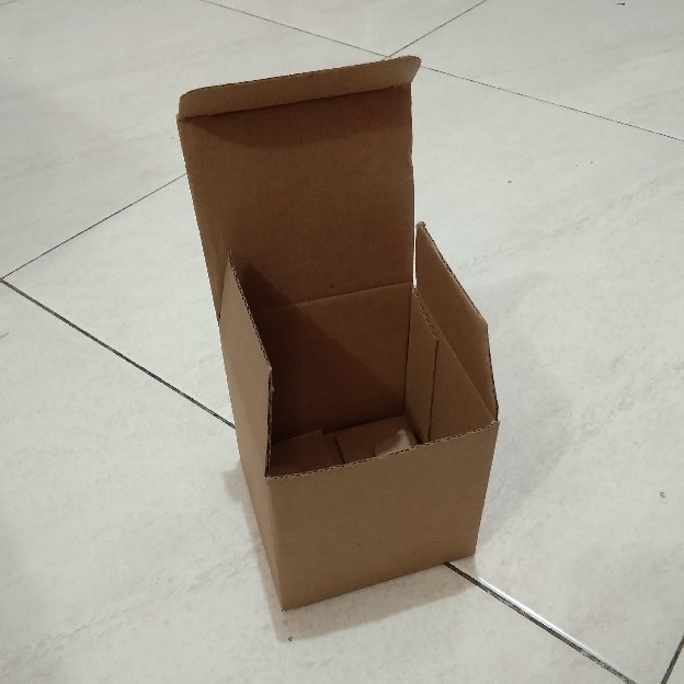 

kardus packing box pizza / die cut ukuran 8x8x8