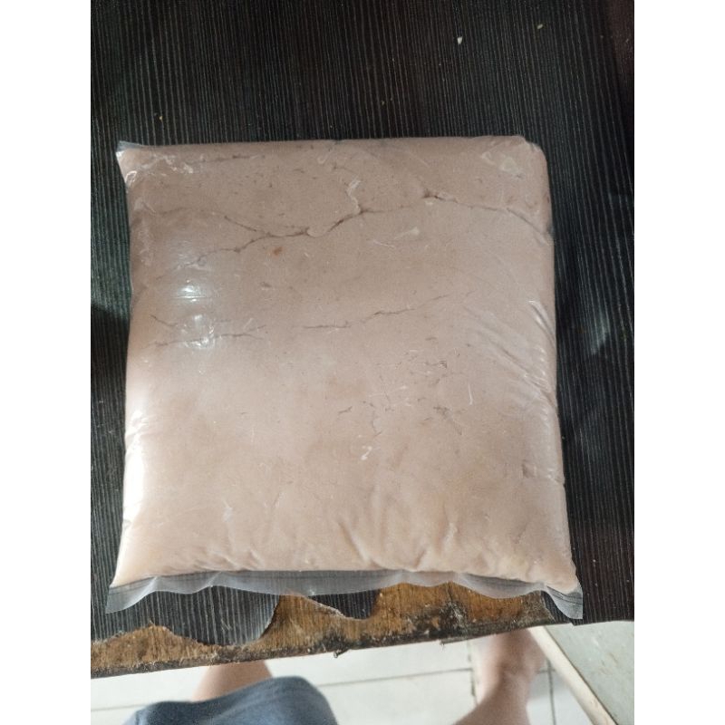 

Daging Ikan Senangin (Kuro) Giling untuk pempek, bakso, dll.