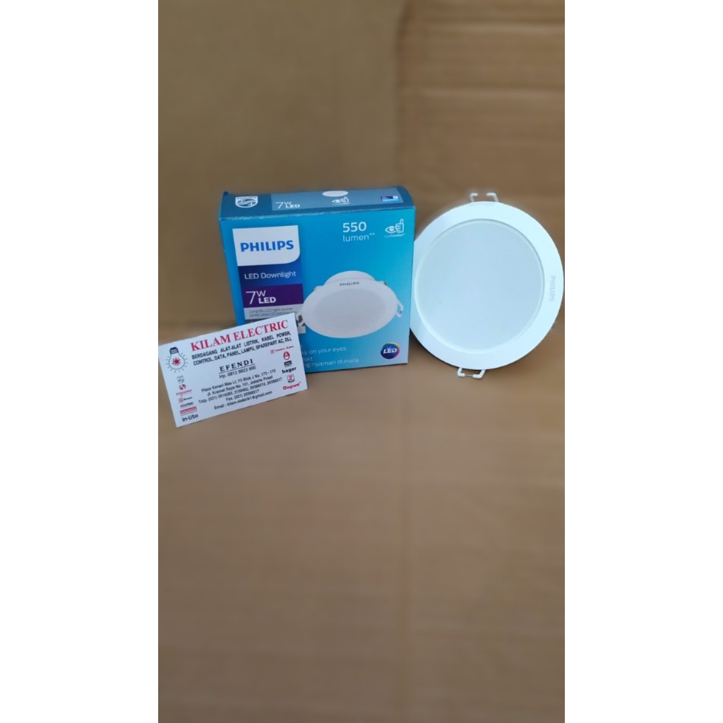 philips eridani DL190B 7watt downlight putih