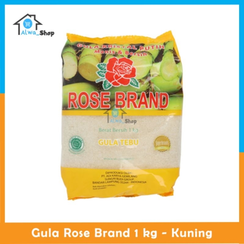 

Gula Rose Brand 1 kg (Kuning)