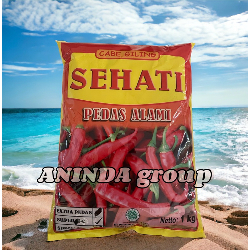 

cabe bubuk merk SEHATI bukan aida