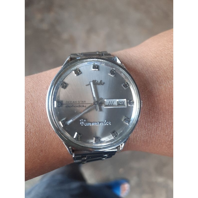 jam mido comander ocean star original mulussssss
