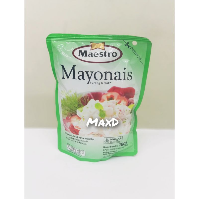 

Maestro Mayonais 180 gr 1 Pcs (EXP. 16 MEI 2025)